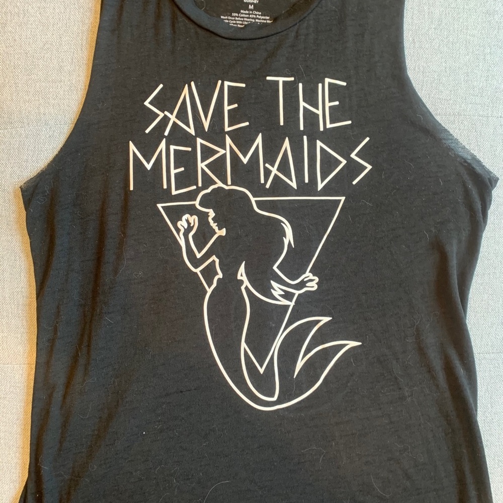 Disney little mermaid tank top